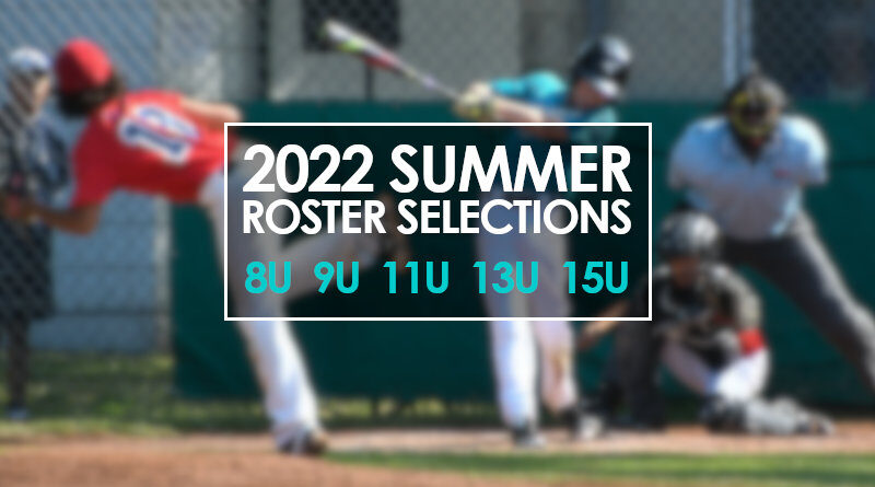 2022 Summer Roster Selections