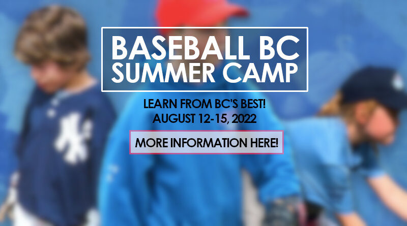 2022 Baseball BC August Summer Camp!