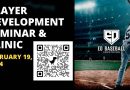 Player Development Seminar & Clinic – February 19!
